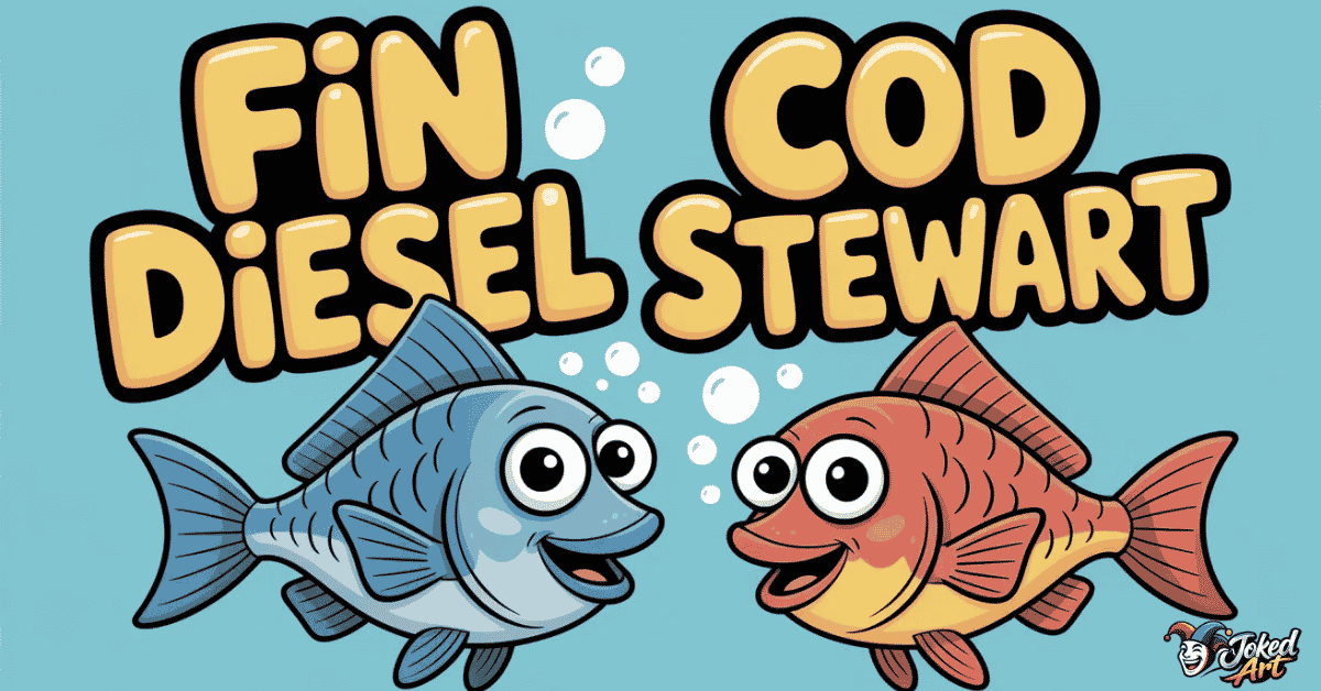 funny fish pun names ideas