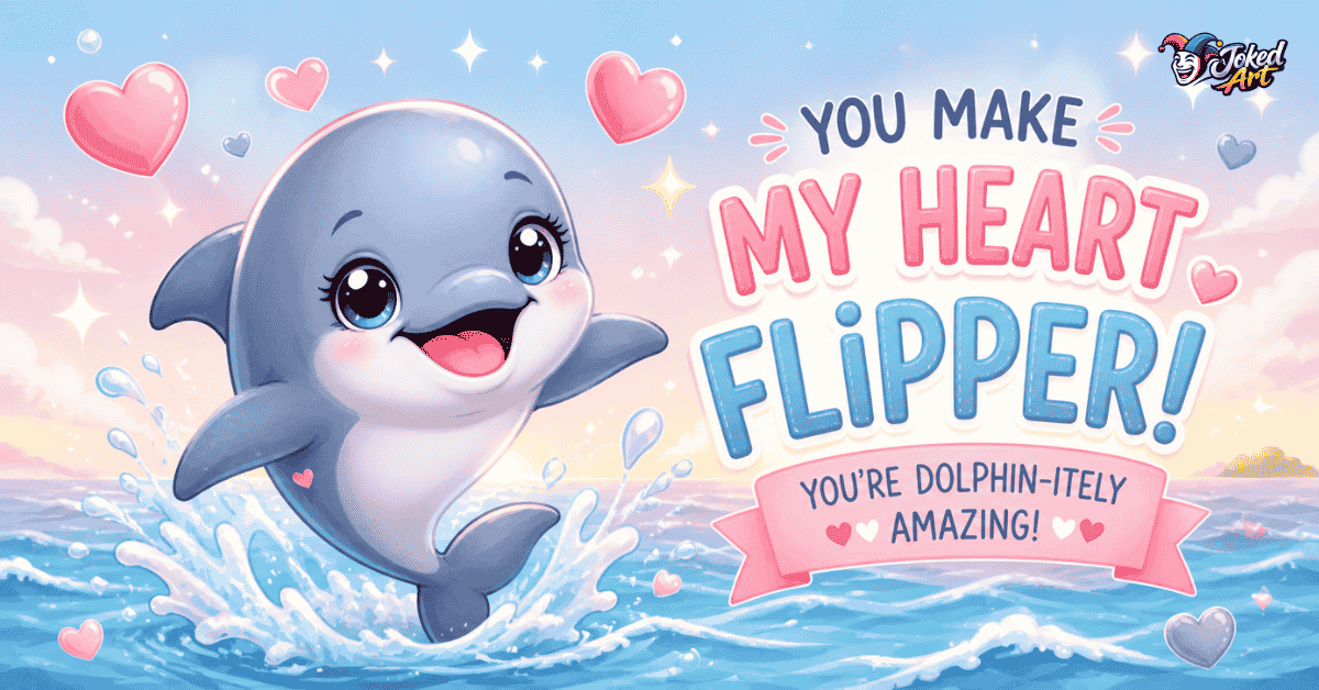 cute dolphin illustration with soft colors and happy expression