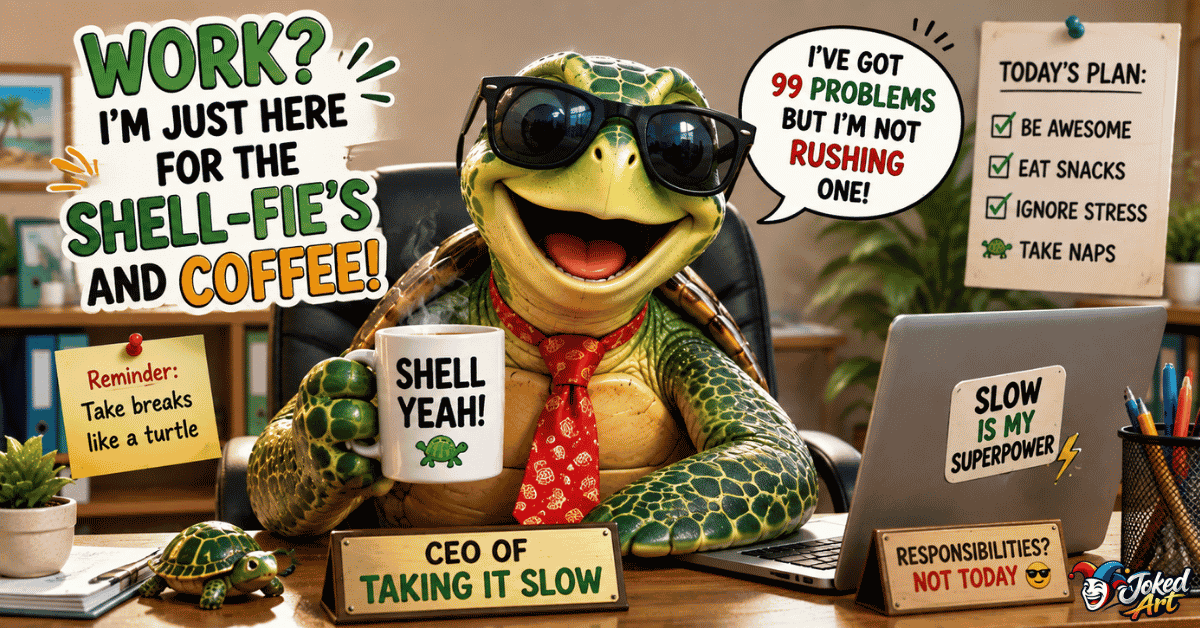 turtle-memes.webp Funny turtle wearing sunglasses with humorous meme expressions