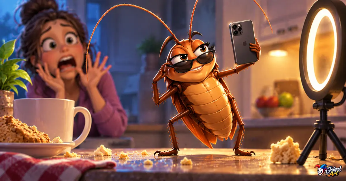  Funny cockroach captions for social media