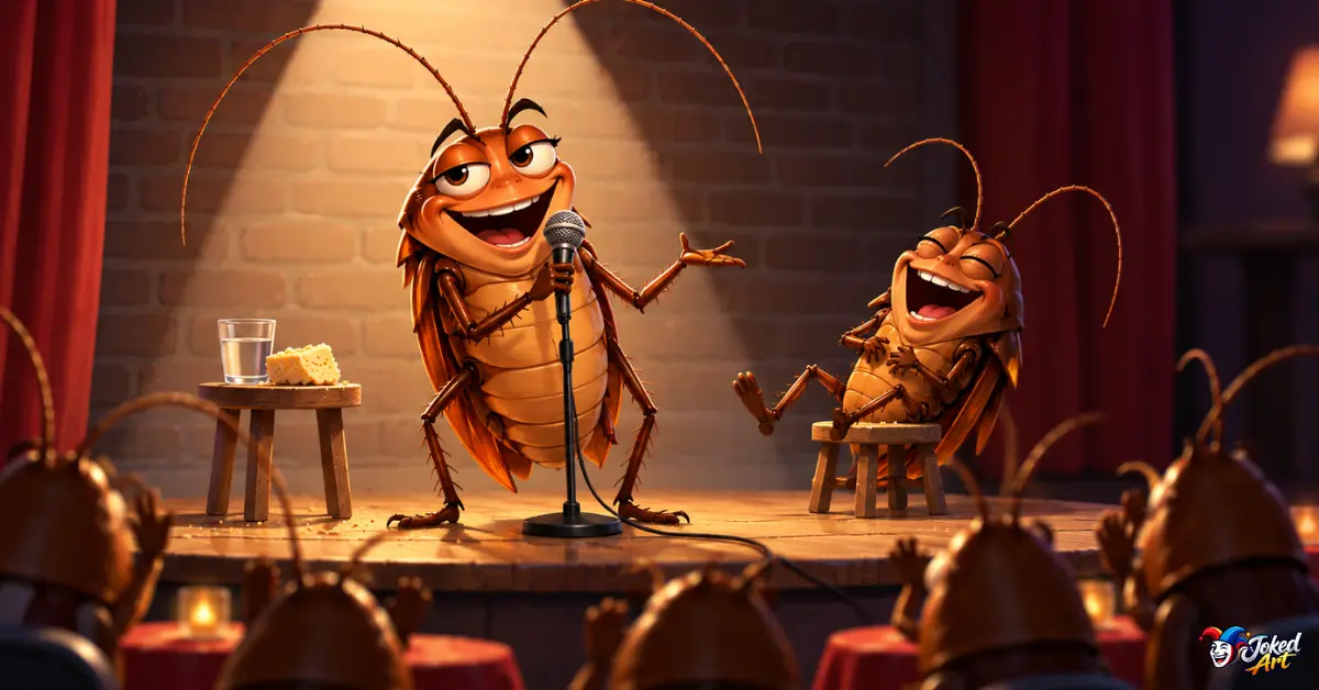 Cockroach one-liners and short jokes