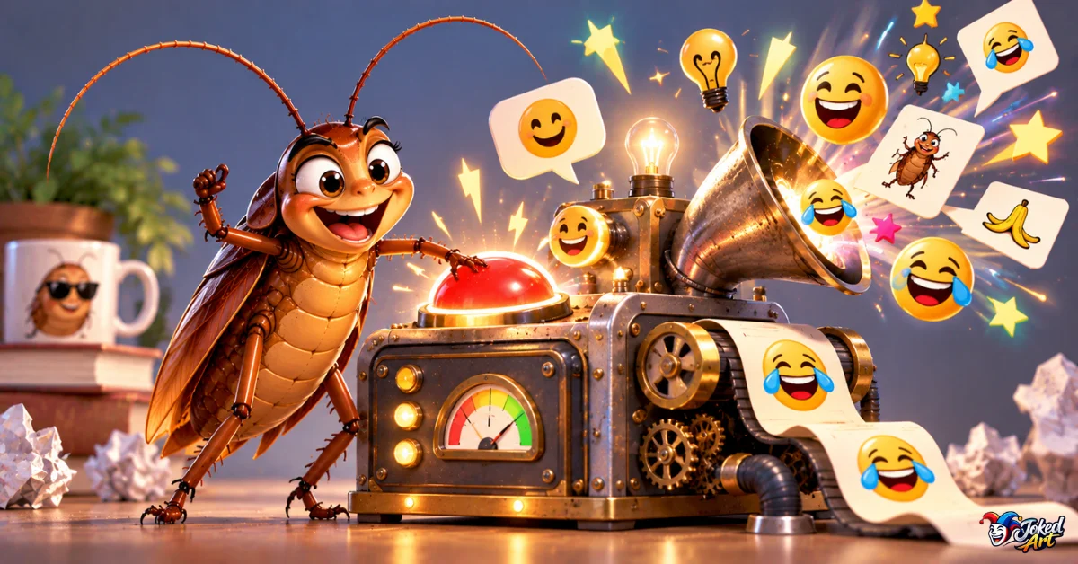 Cockroach Pun Generator for funny roach puns