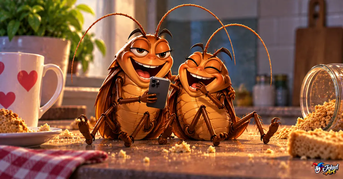 Funny cockroach puns for friends and group chats