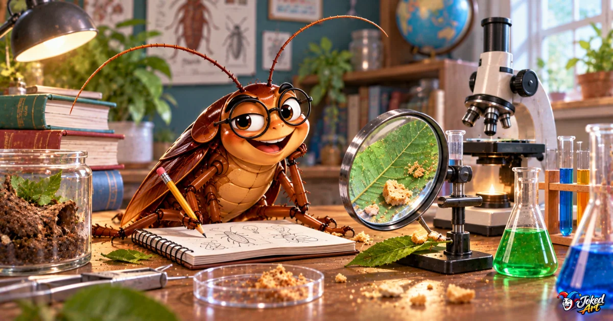 Cockroach puns for school and science projects