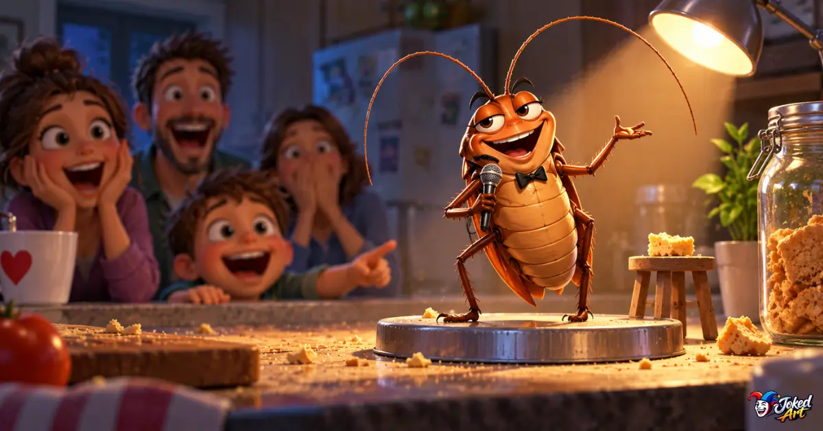  Funny cockroach jokes illustration