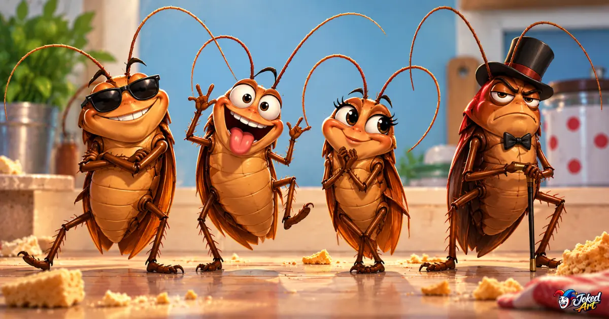 Funny cockroach names and nicknames